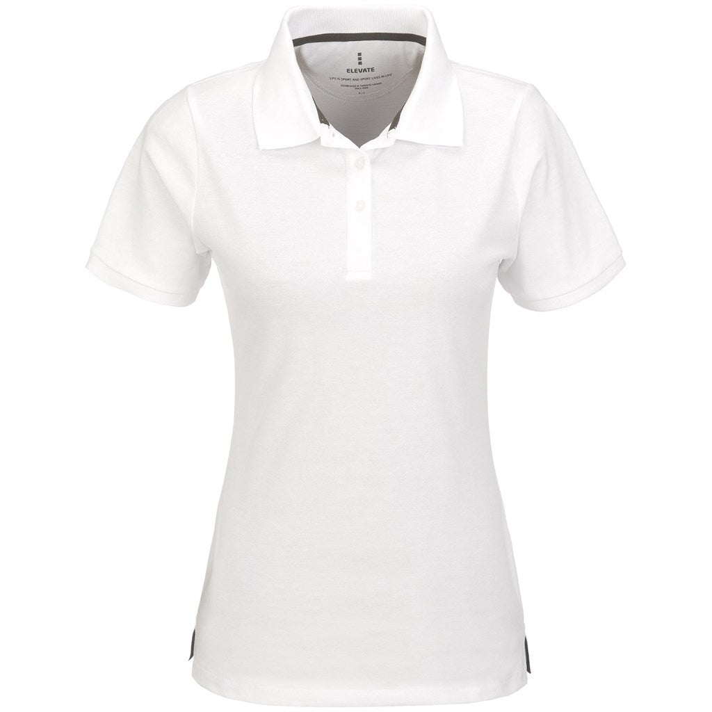 Ladies Calgary Golf Shirt - White WHITE