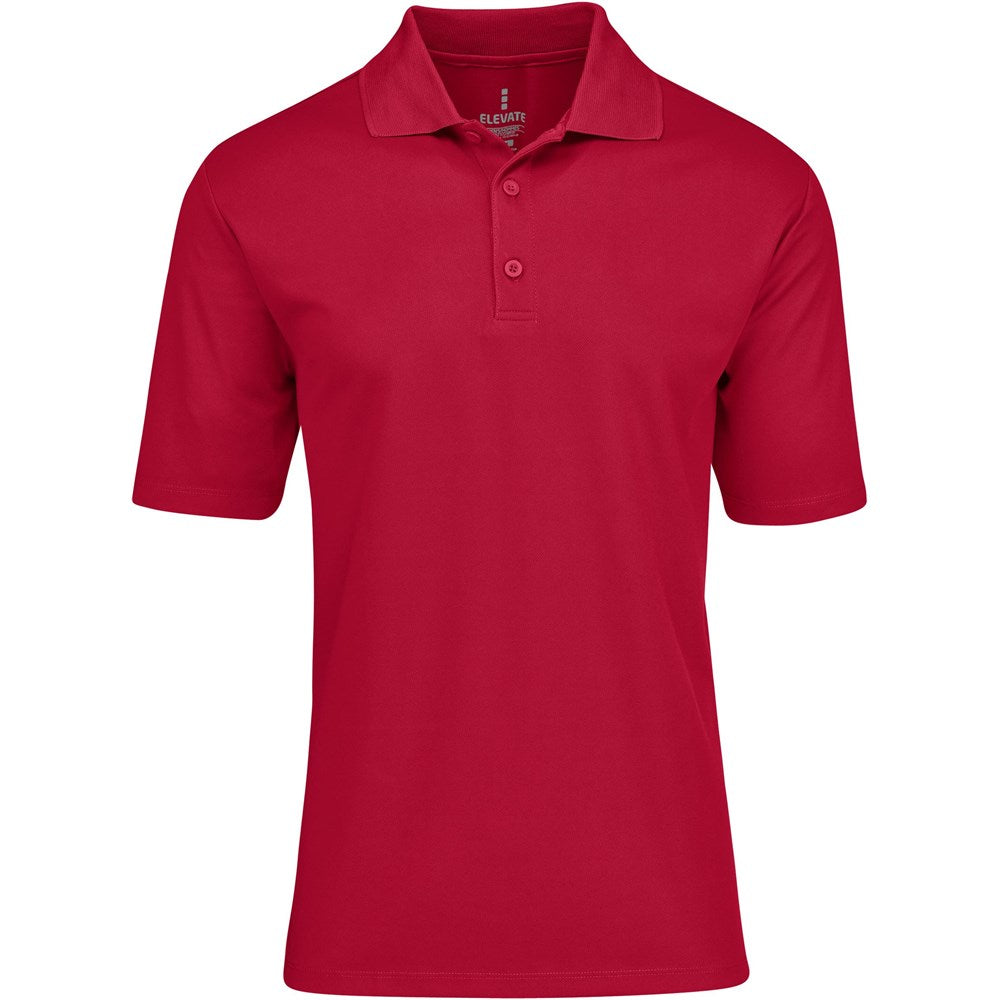 Mens Edge Golf Shirt RED