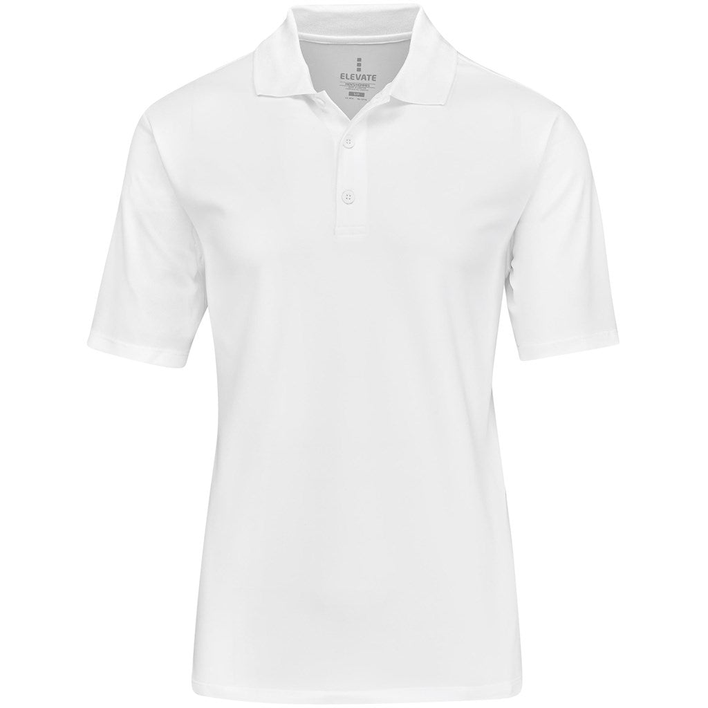 Mens Edge Golf Shirt WHITE