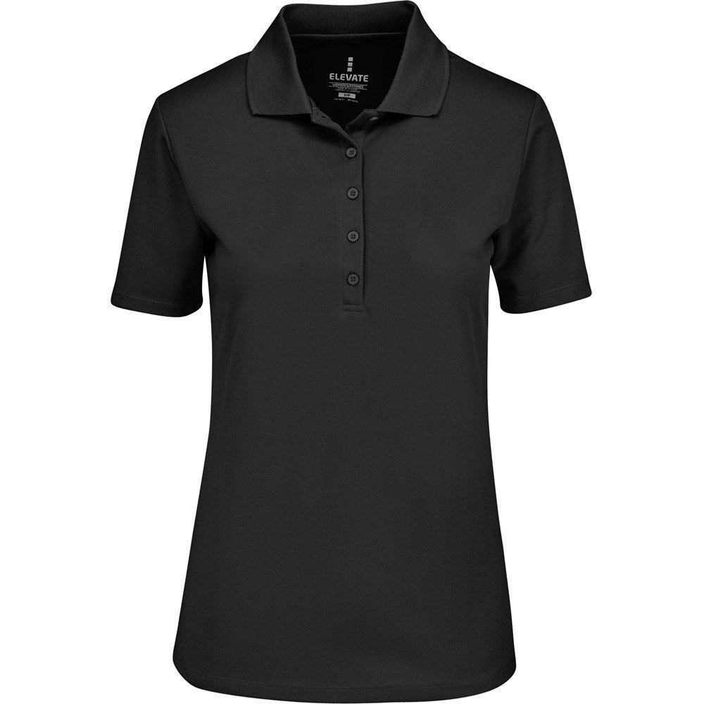 Ladies Edge Golf Shirt BLACK