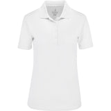 Ladies Edge Golf Shirt WHITE