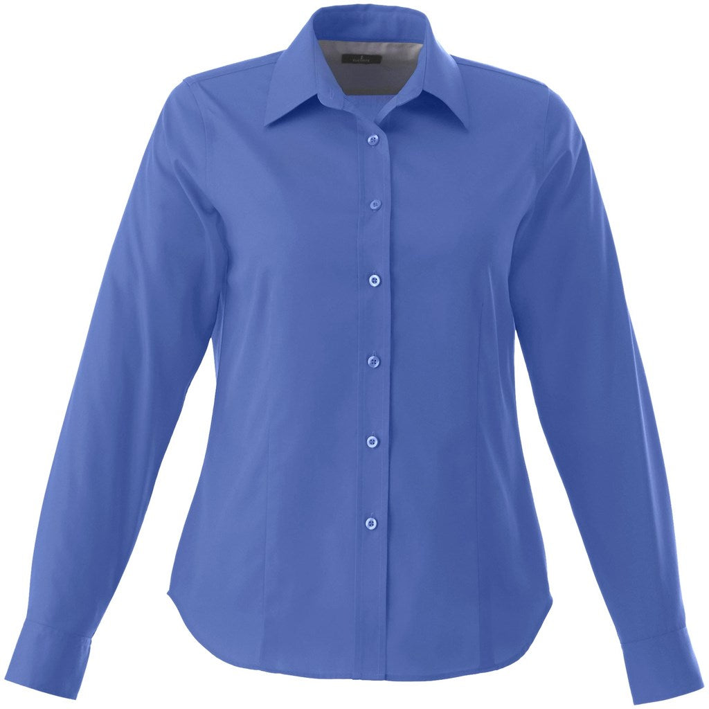 Ladies Long Sleeve Wilshire Shirt - Royal Blue ROYAL BLUE