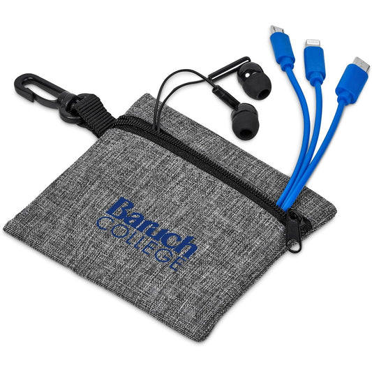 Altitude Zenia Earbuds & Tri-Cable Set BLUE