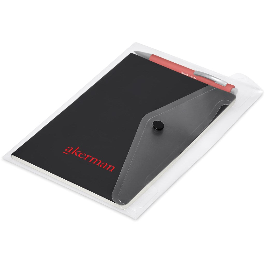 Altitude Perry Notebook & Pen Set Default Title RED