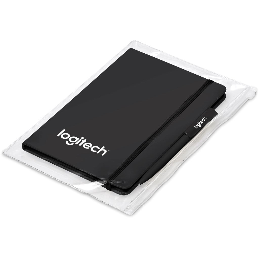 Altitude Johnson Notebook & Pen Set Default Title BLACK