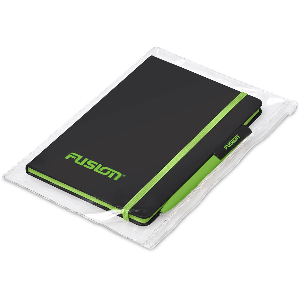 Altitude Johnson Notebook & Pen Set Default Title LIME
