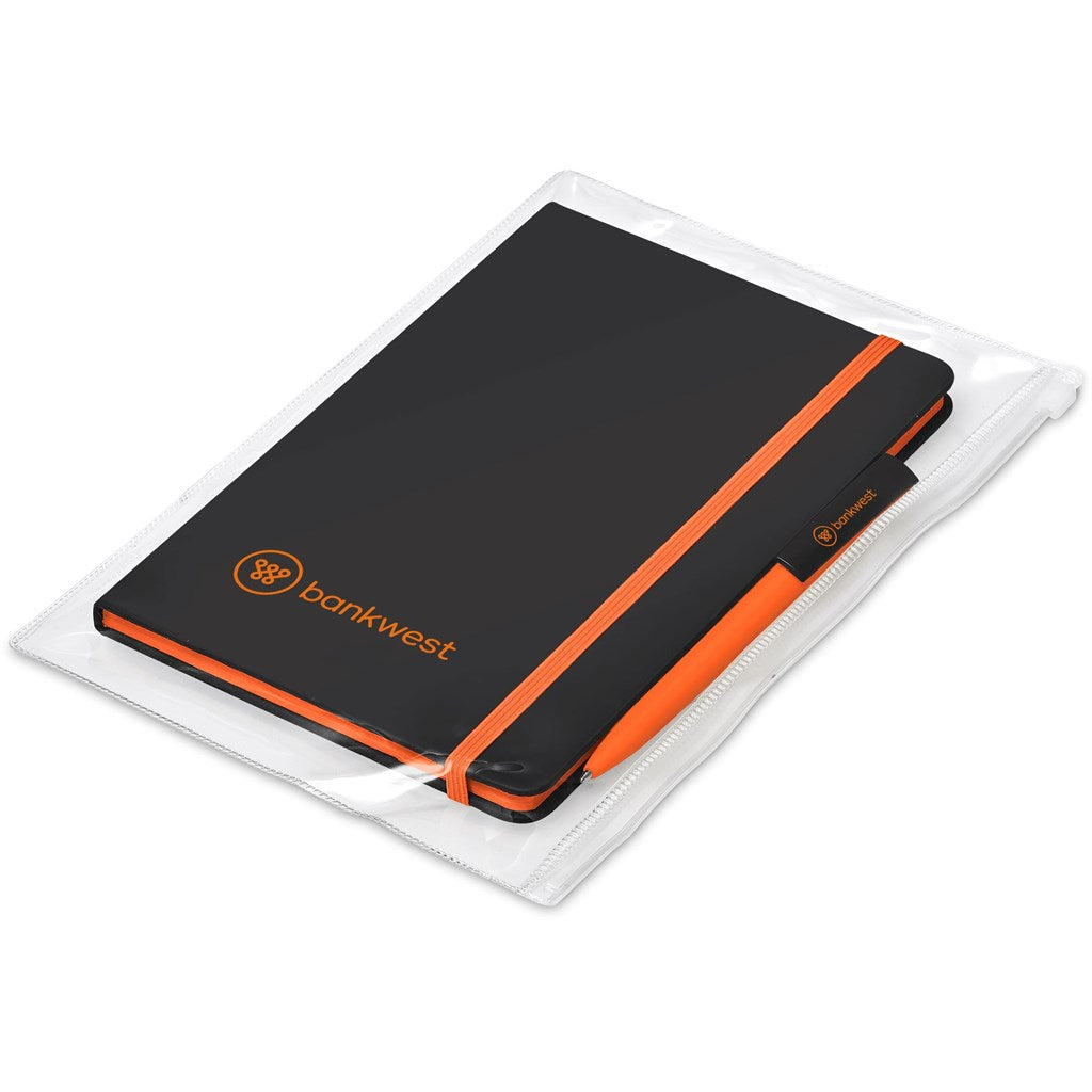 Altitude Johnson Notebook & Pen Set Default Title ORANGE