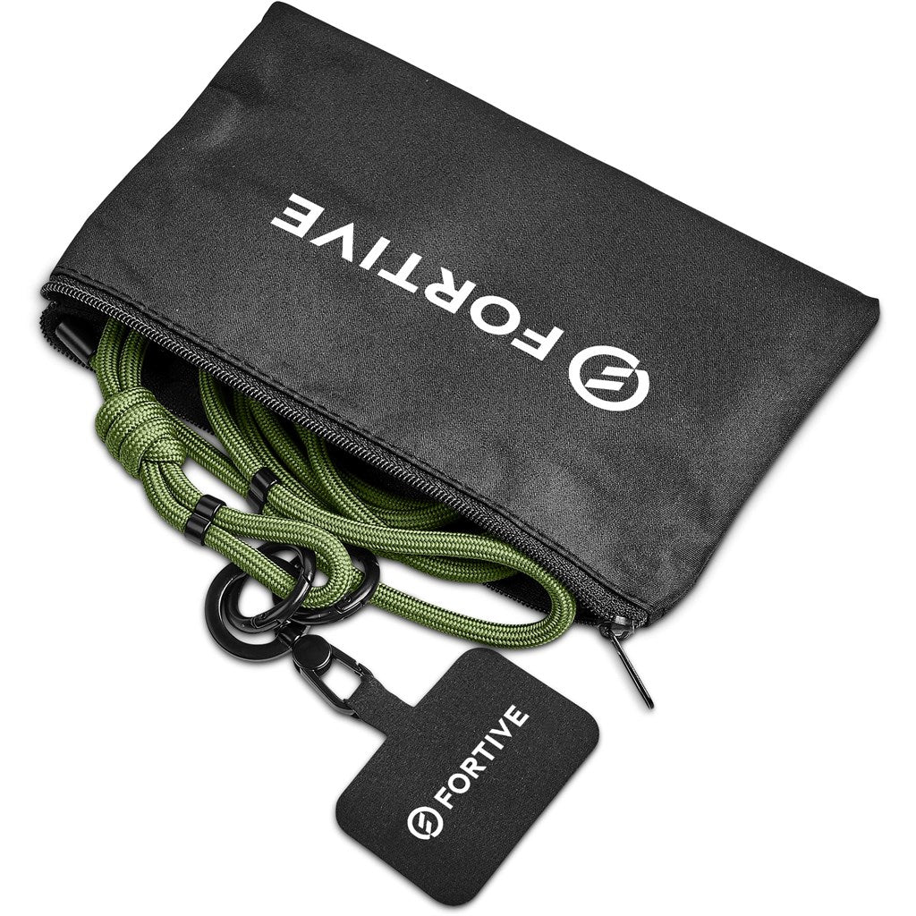 Altitude Prett Crossbody Phone & Bag Strap in Pouch MILITARY GREEN