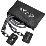 Altitude Fusion Crossbody & Wrist Phone Strap Set in Pouch GREY