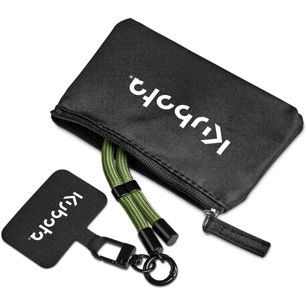 Altitude Atlier Wrist Phone Strap in Pouch MILITARY GREEN