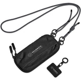 Altitude Glam Recycled PET Crossbody Bag & Phone Strap GREY