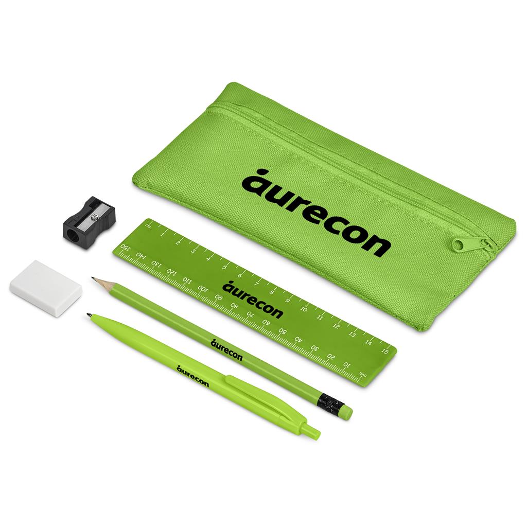 Altitude Central Stationery Set LIME