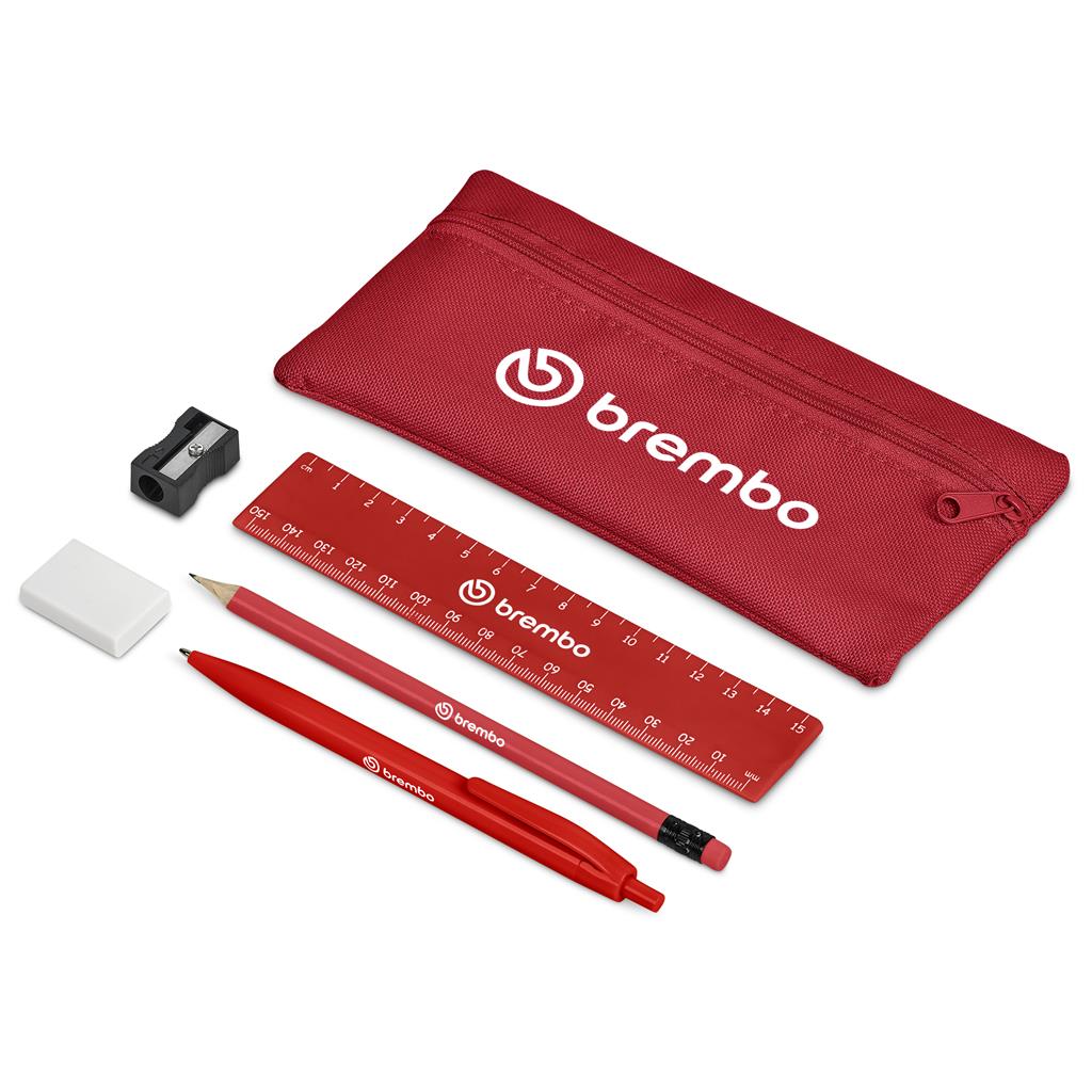 Altitude Central Stationery Set RED