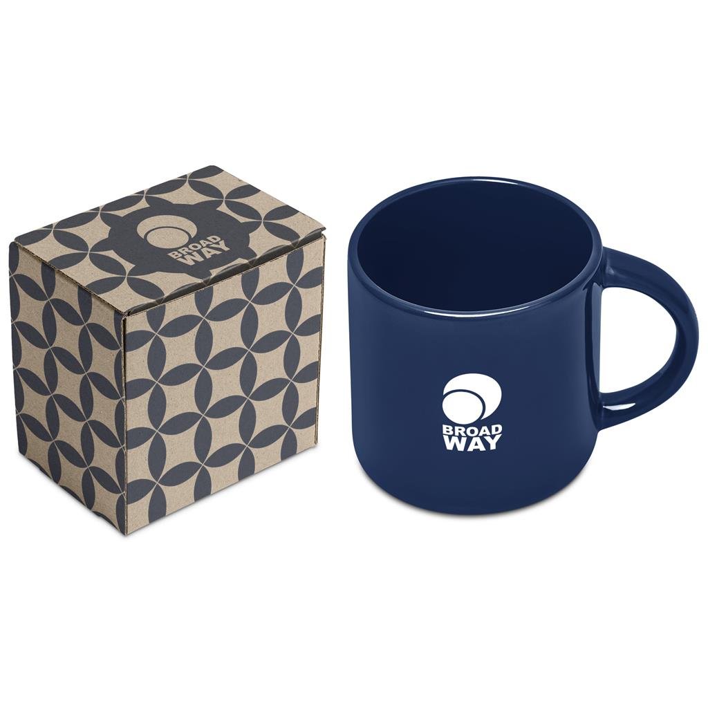Altitude Vida Coffee Mug in Bianca Custom Gift Box NAVY