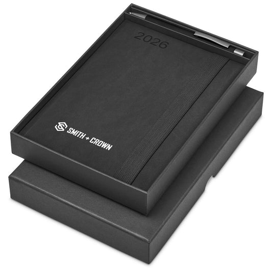 Altitude Advantage A5 2026 Diary & Omega Pen Set BLACK
