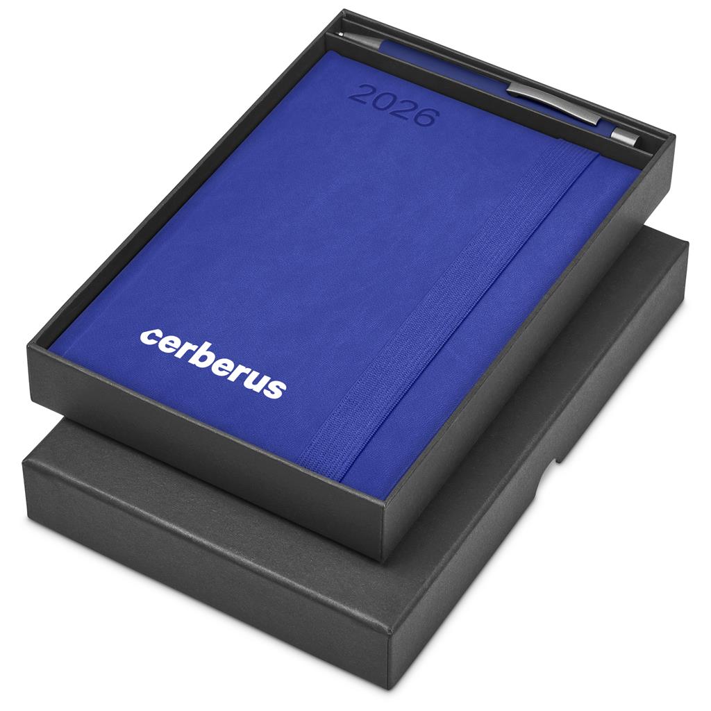 Altitude Advantage A5 2026 Diary & Omega Pen Set BLUE