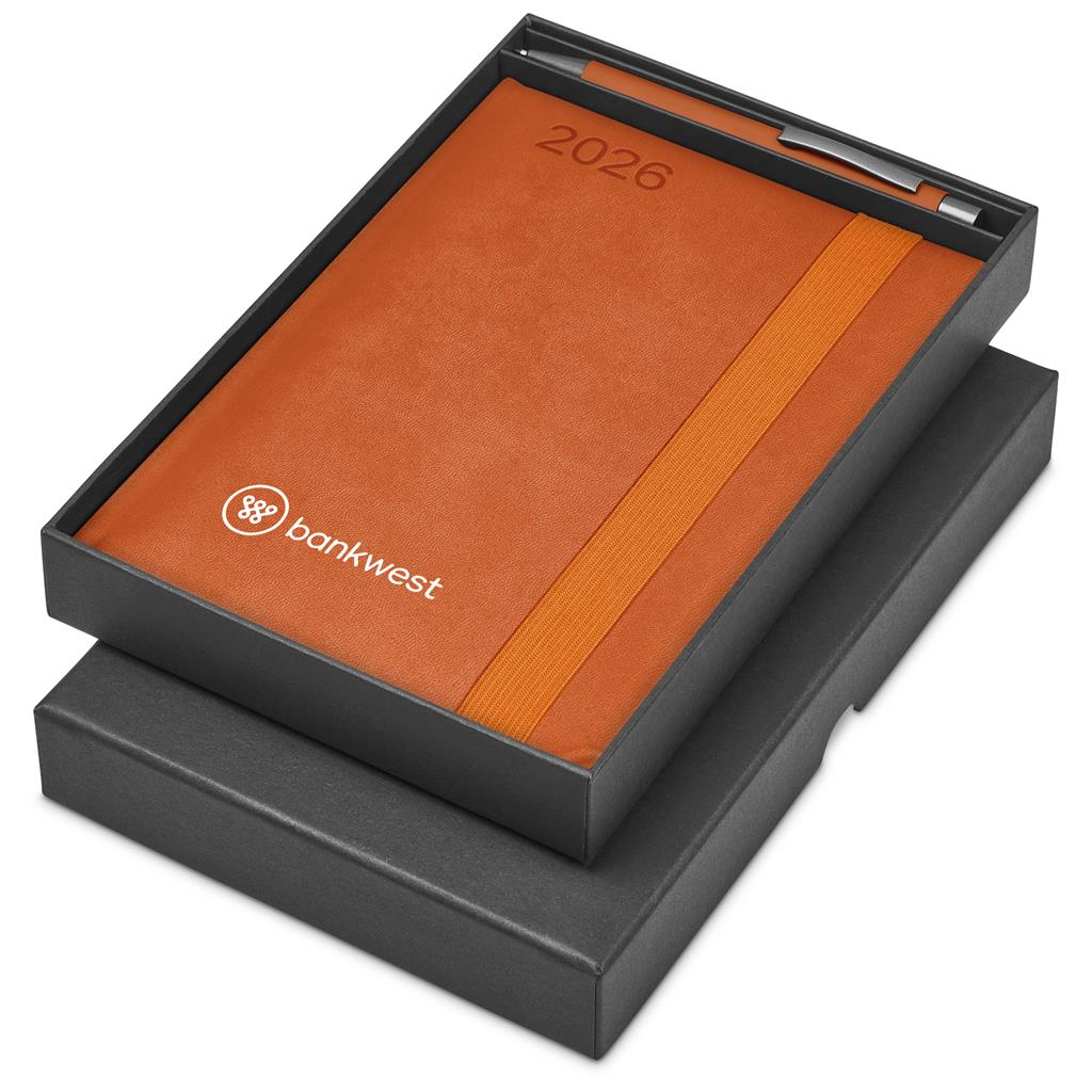 Altitude Advantage A5 2026 Diary & Omega Pen Set ORANGE