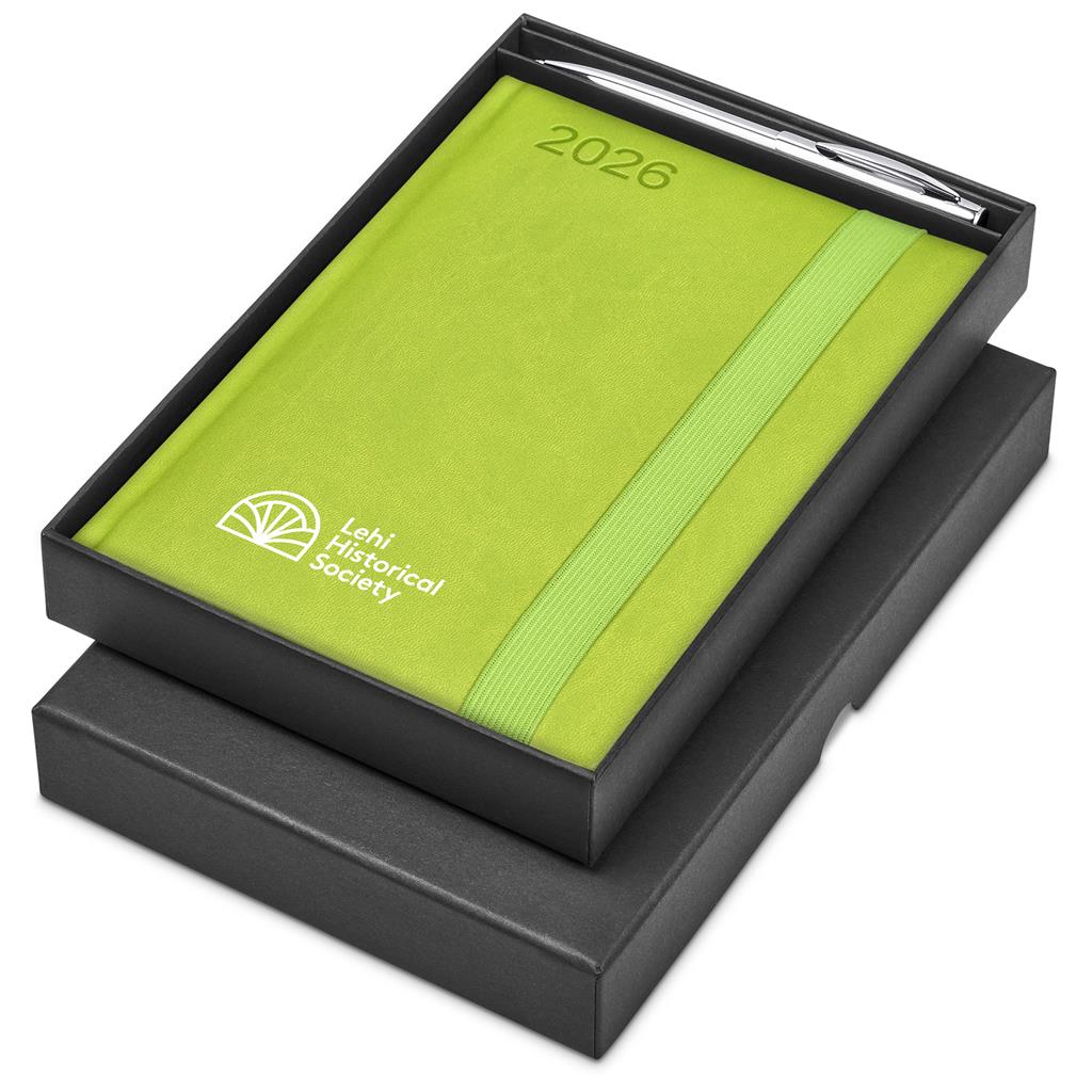 Altitude Advantage A5 2026 Diary & Cypher Pen Set LIME
