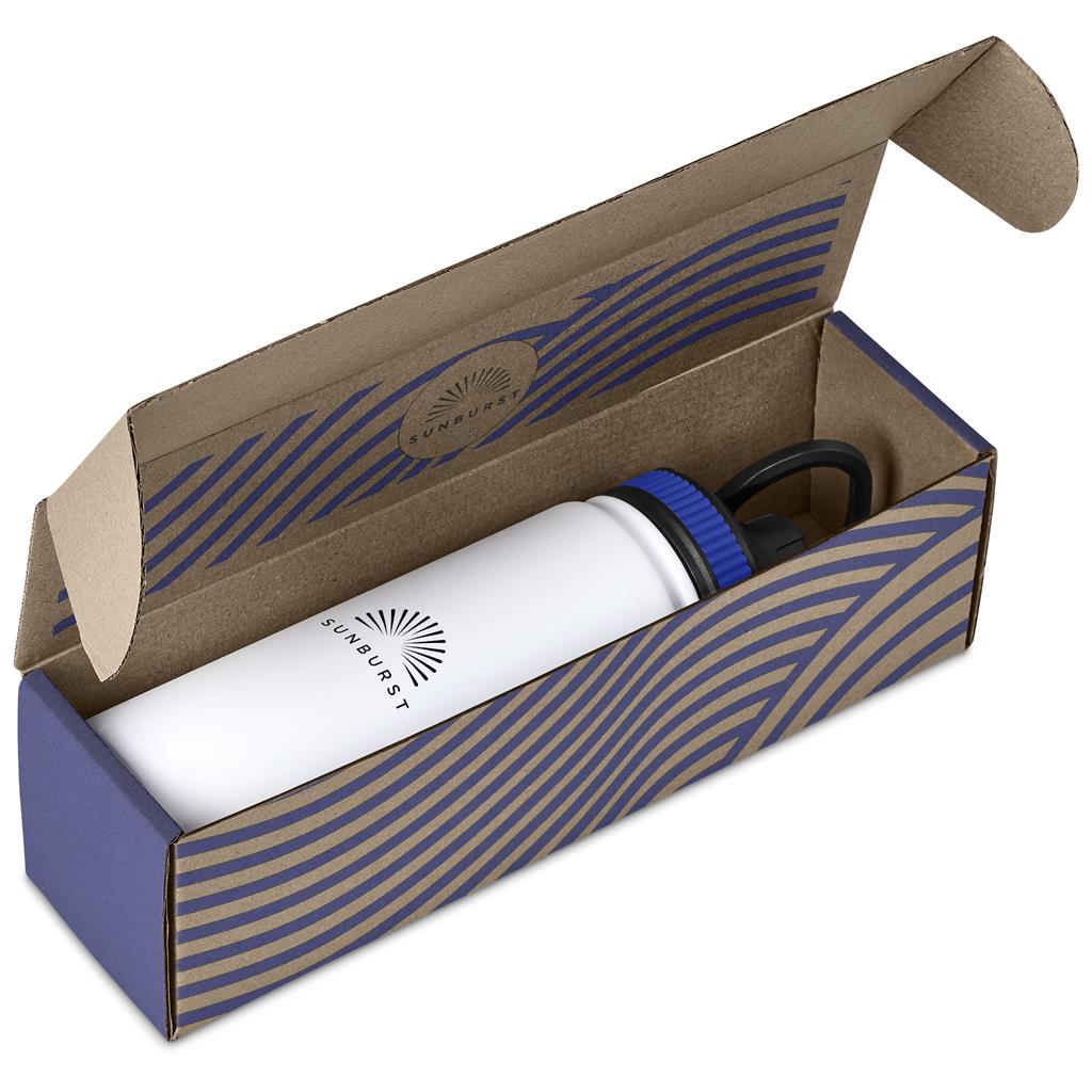 Altitude Romero Bottle in Bianca Custom Gift Box BLUE