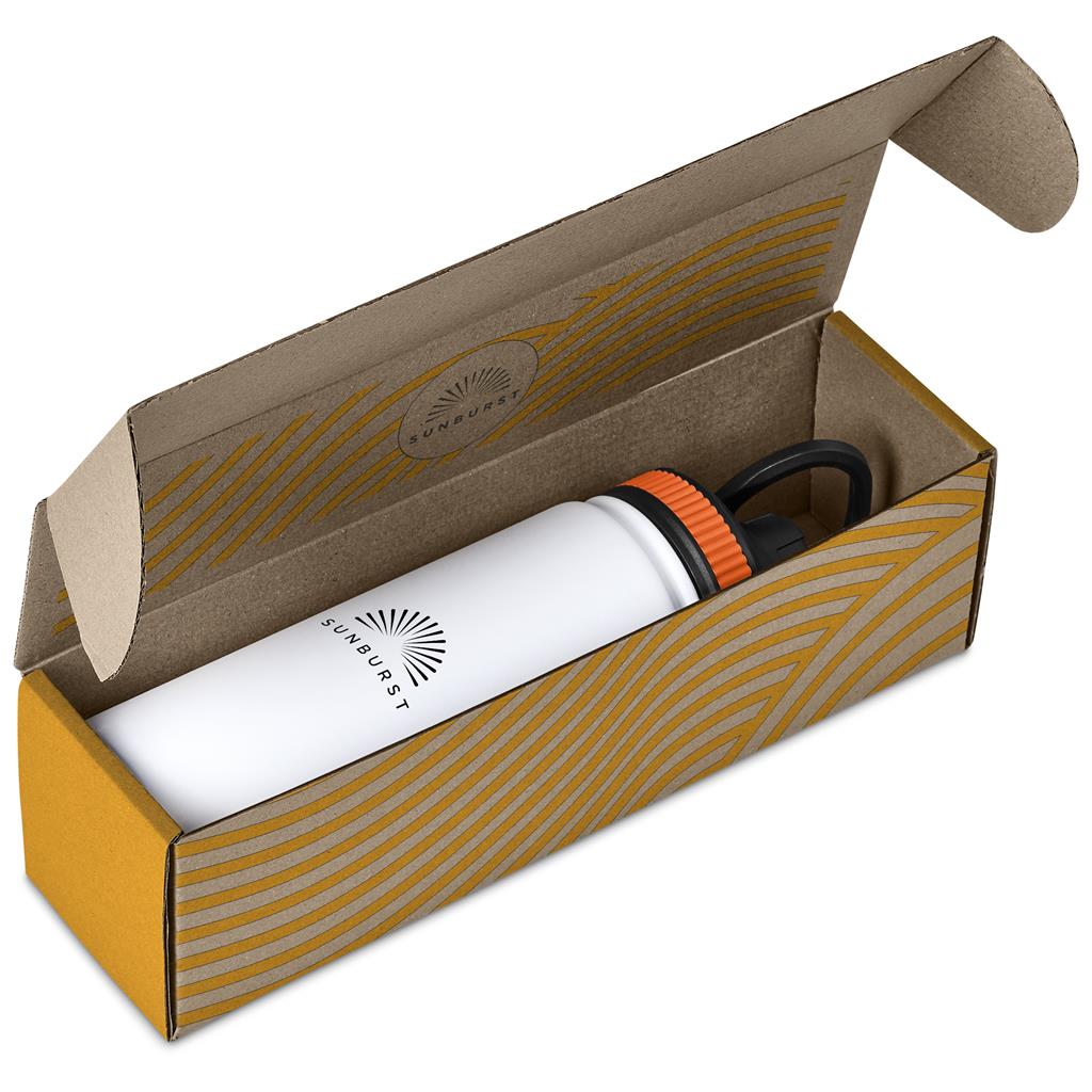 Altitude Romero Bottle in Bianca Custom Gift Box ORANGE