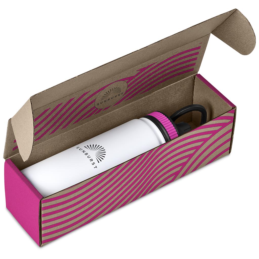 Altitude Romero Bottle in Bianca Custom Gift Box PINK