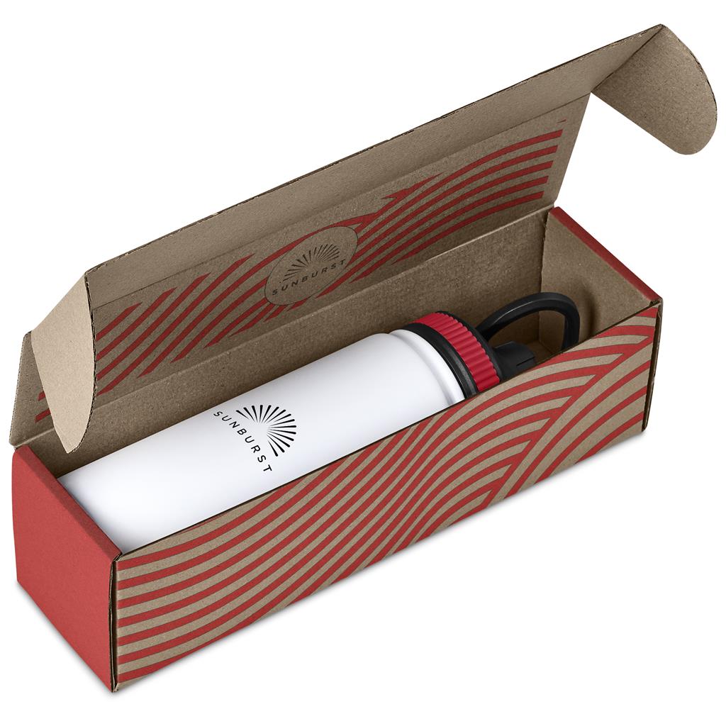 Altitude Romero Bottle in Bianca Custom Gift Box RED