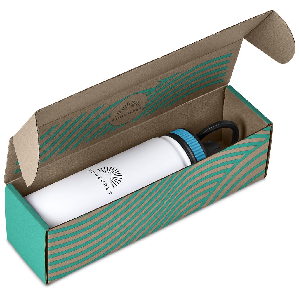 Altitude Romero Bottle in Bianca Custom Gift Box TURQUOISE
