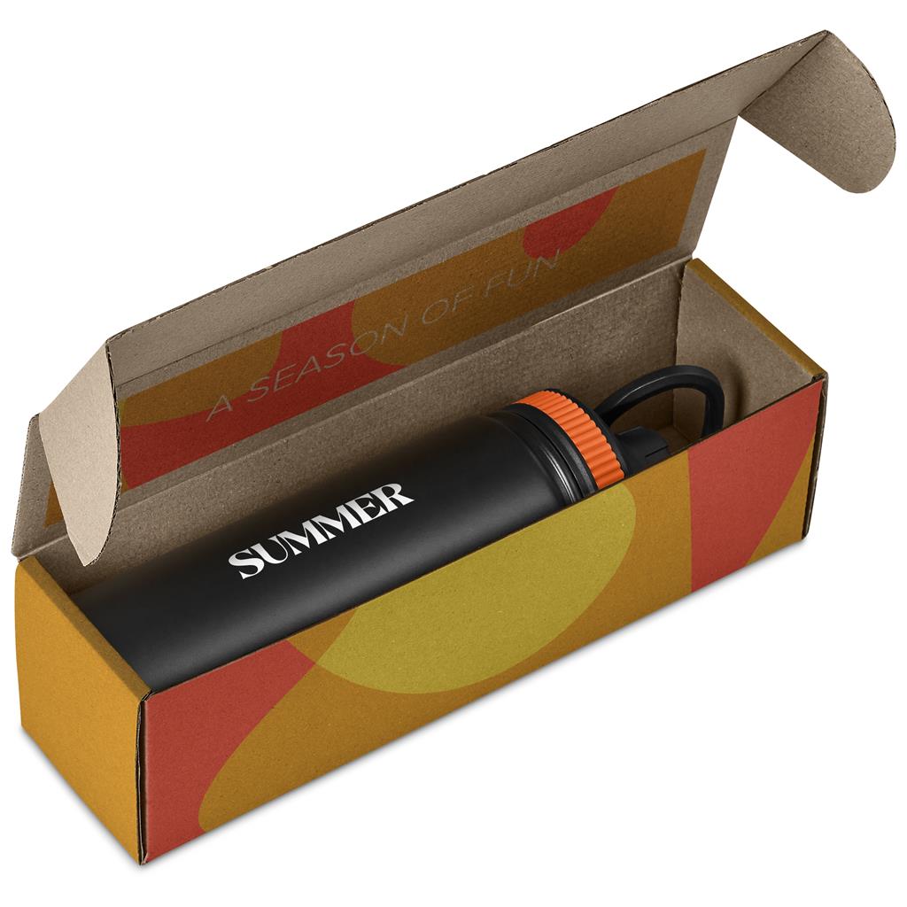 Altitude Tevez Bottle in Bianca Custom Gift Box ORANGE