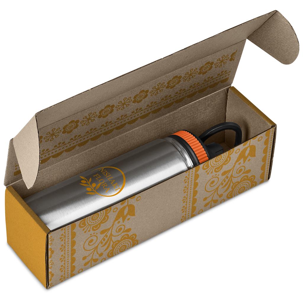 Altitude Cardozo Bottle in Bianca Custom Gift Box ORANGE
