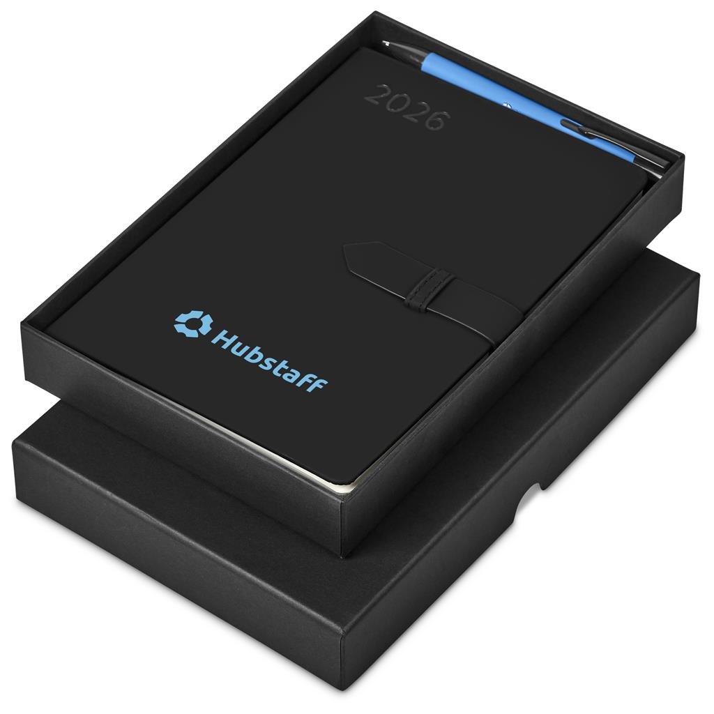 Altitude Enterprise A5 2026 Diary & Zeta Pen Set LIGHT BLUE