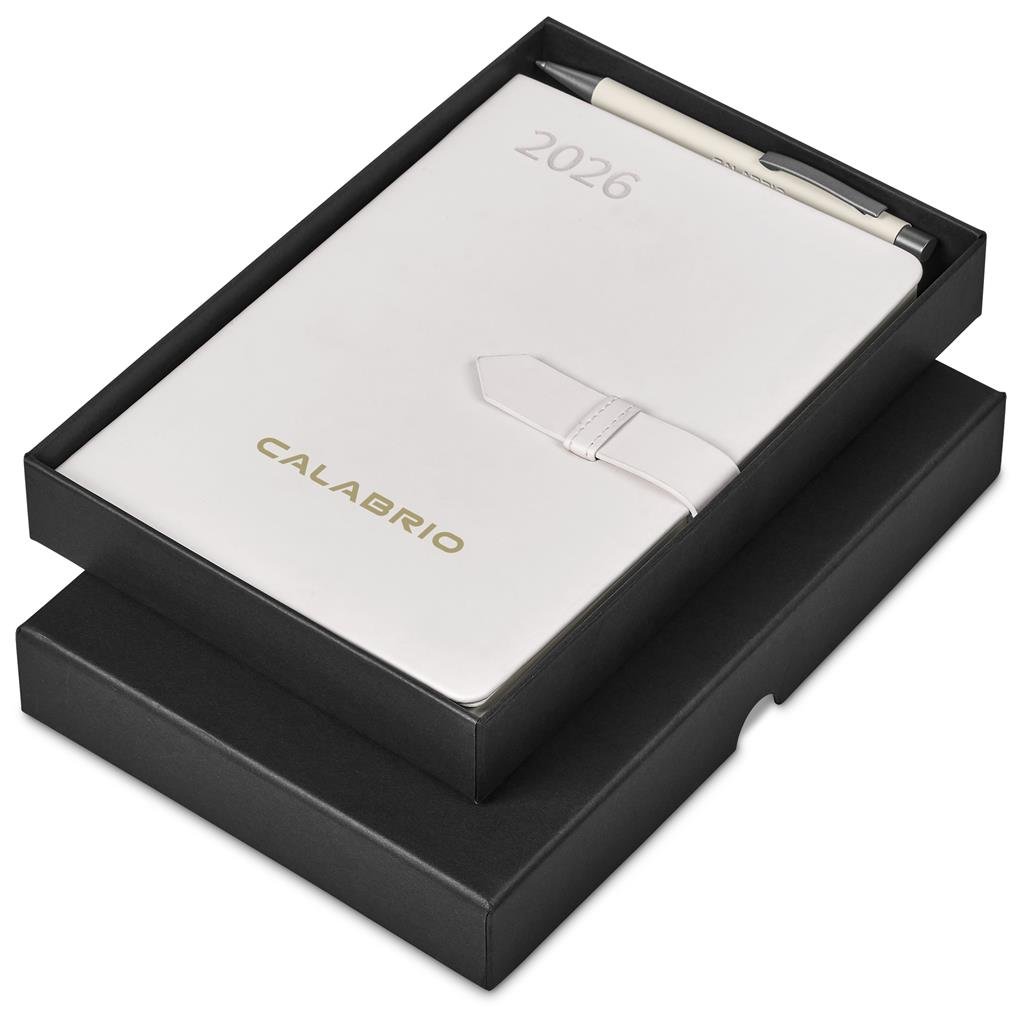 Altitude Enterprise A5 2026 Diary & Omega Pen Set CREAM