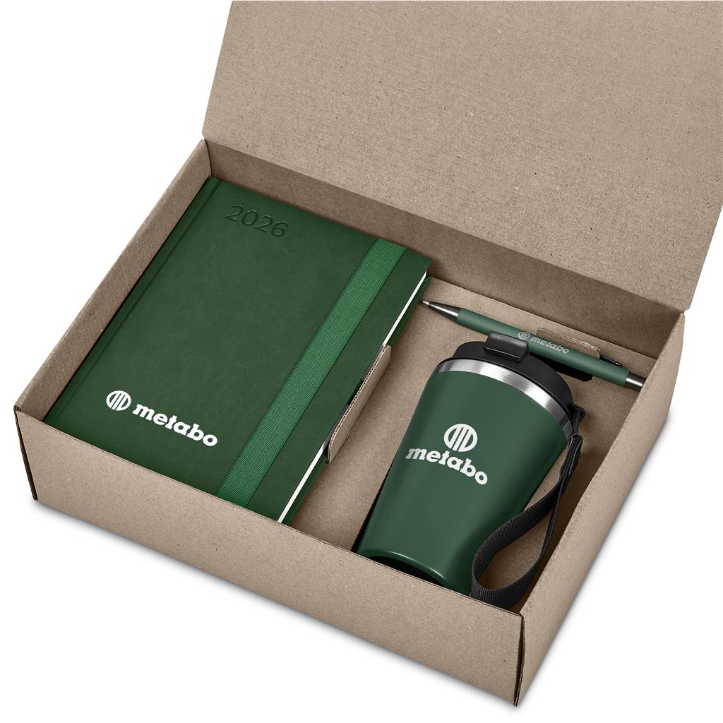 Altitude Echoism Diary Gift Set DARK GREEN