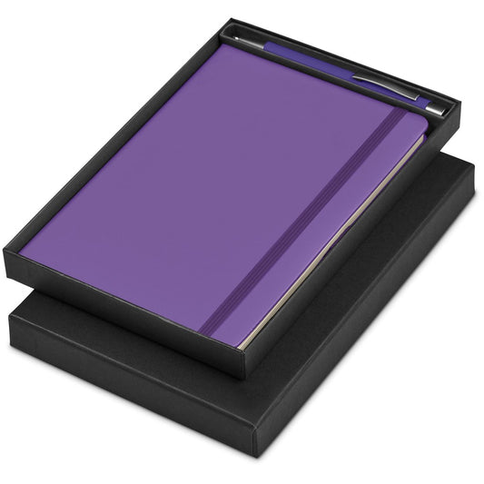 Carson Notebook & Pen Set PURPLE
