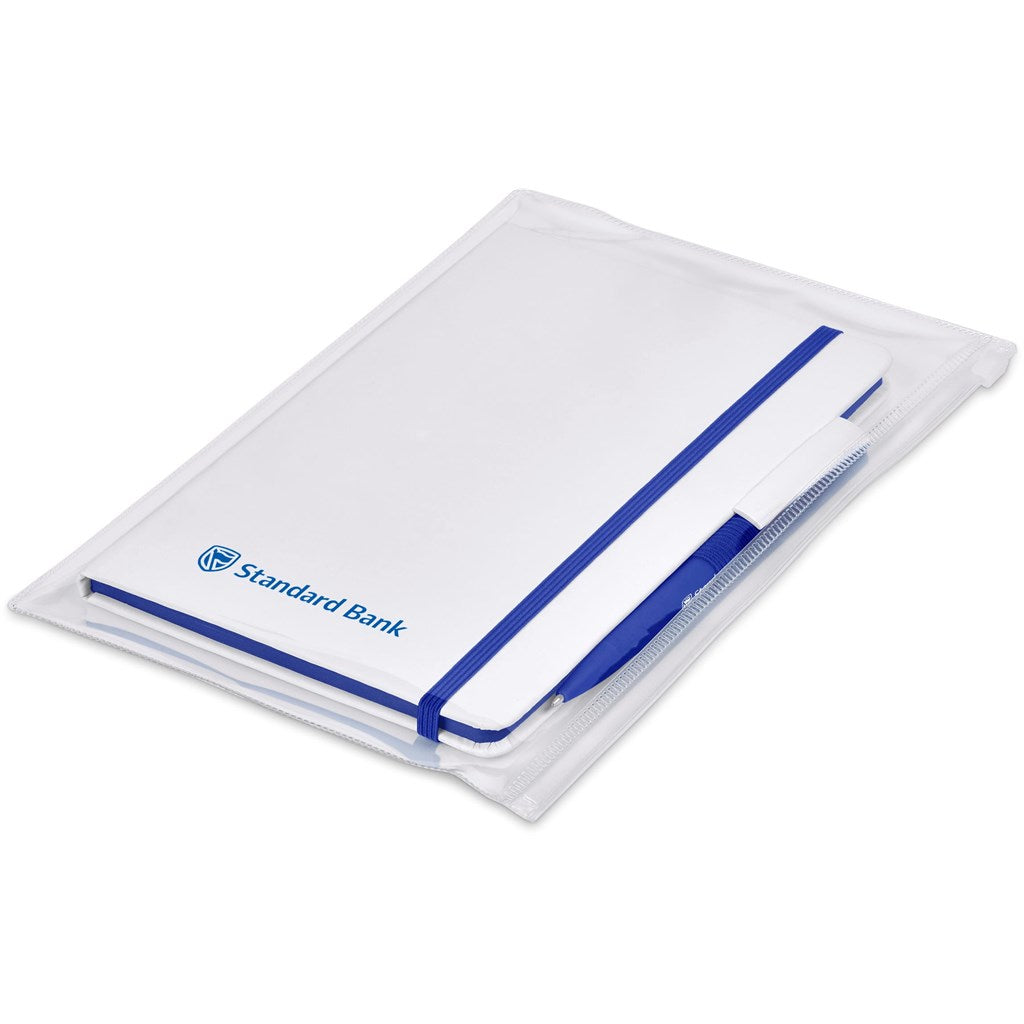 Olson Notebook & Pen Set BLUE