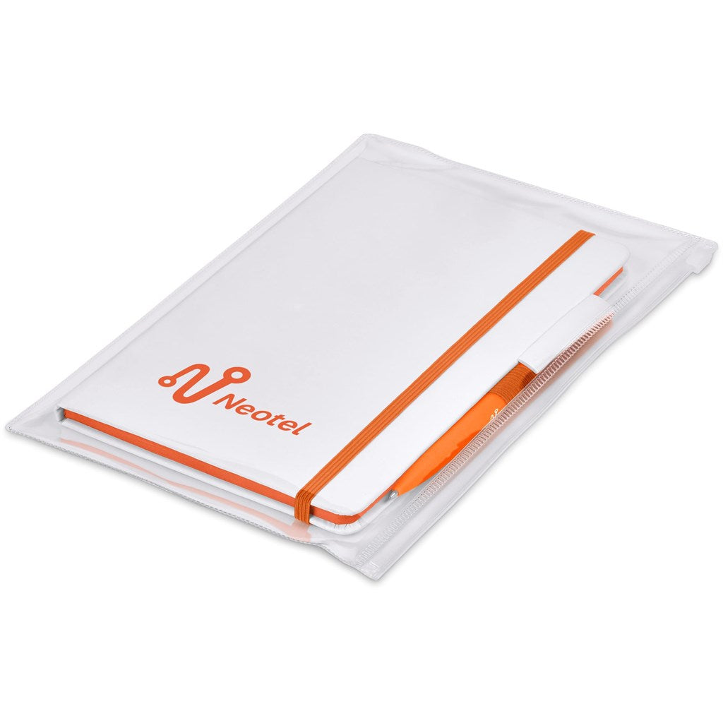 Olson Notebook & Pen Set ORANGE