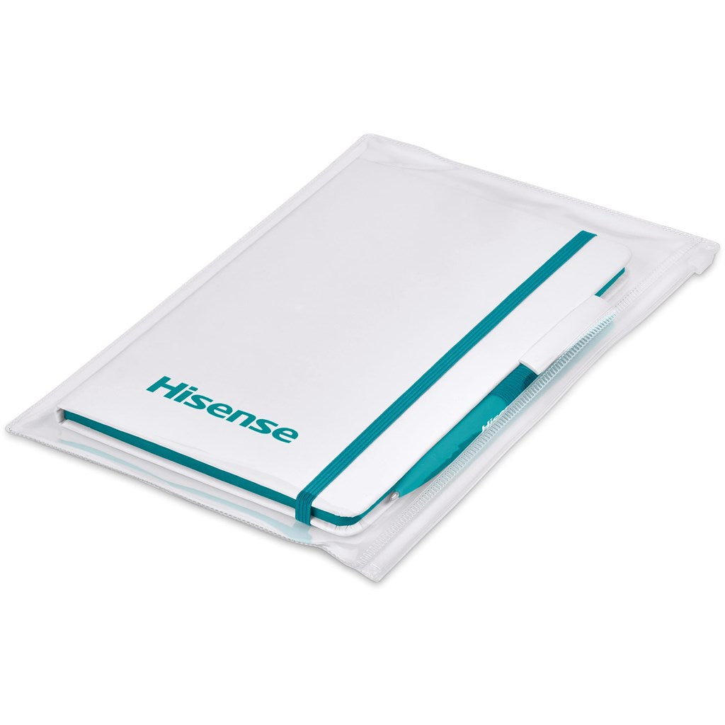 Olson Notebook & Pen Set TURQUOISE