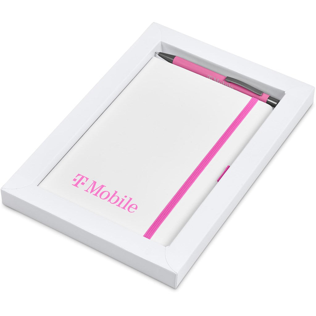 Duncan Notebook & Pen Set PINK