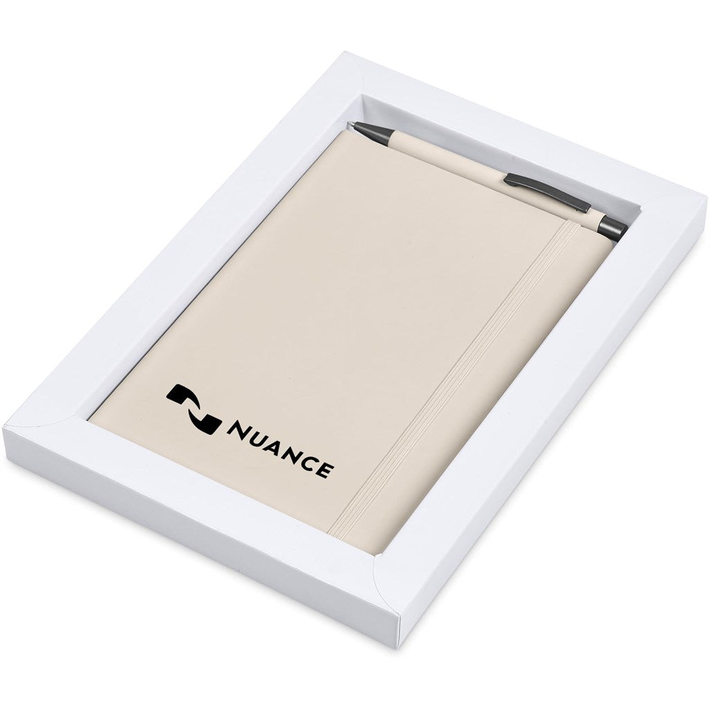 Hibiscus Notebook & Pen Set CREAM