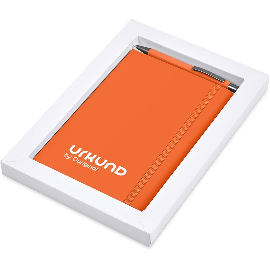 Hibiscus Notebook & Pen Set ORANGE