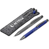Omaha Ball Pen & Pencil Set BLUE