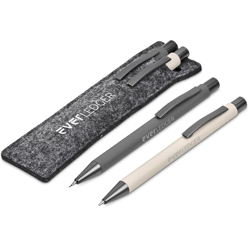 Omaha Ball Pen & Pencil Set CREAM