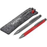 Omaha Ball Pen & Pencil Set RED