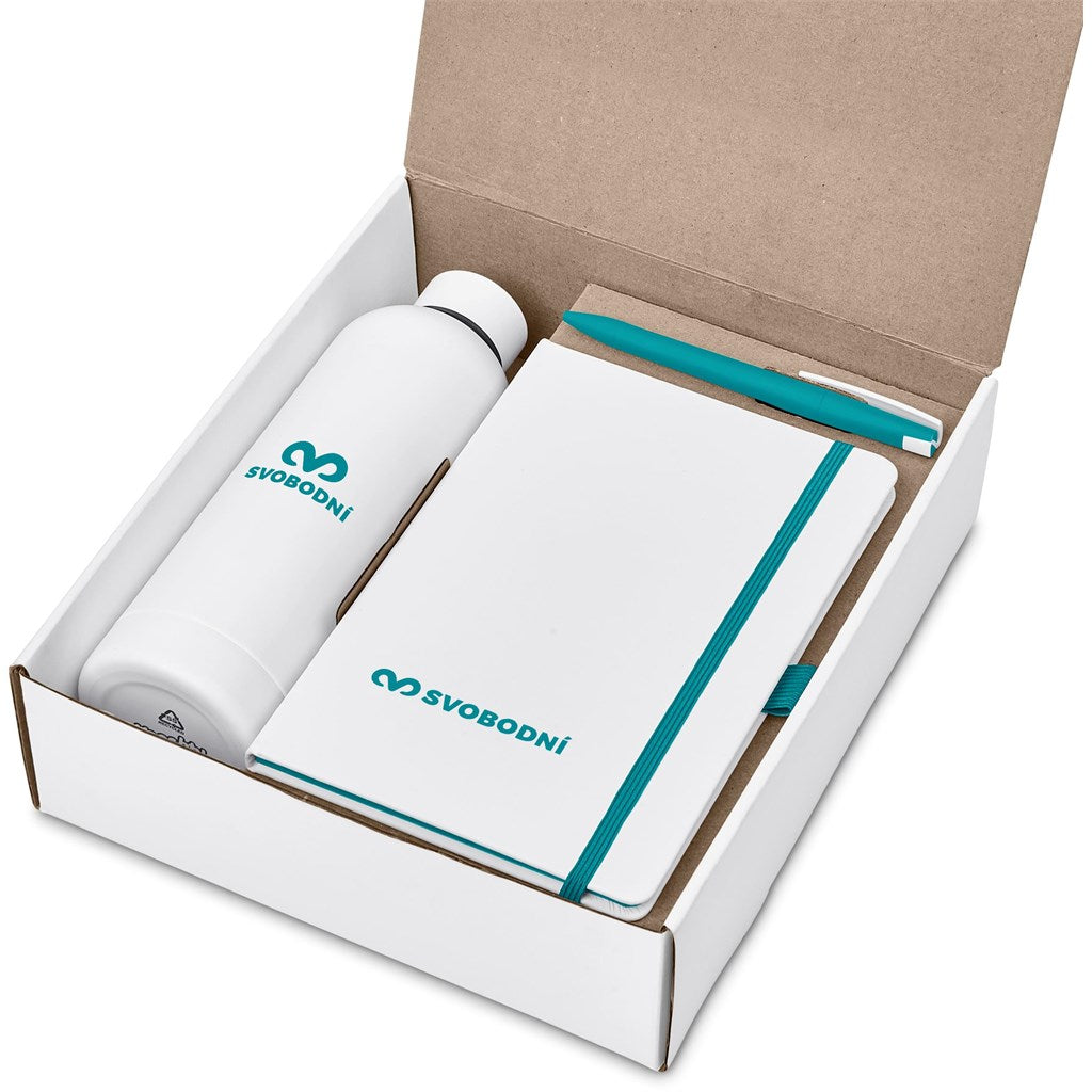 Clark White Gift Set TURQUOISE