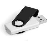 Axis Gyro White Flash Drive - 32GB 32GB BLACK