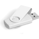 Axis Gyro White Flash Drive - 32GB 32GB SOLID WHITE