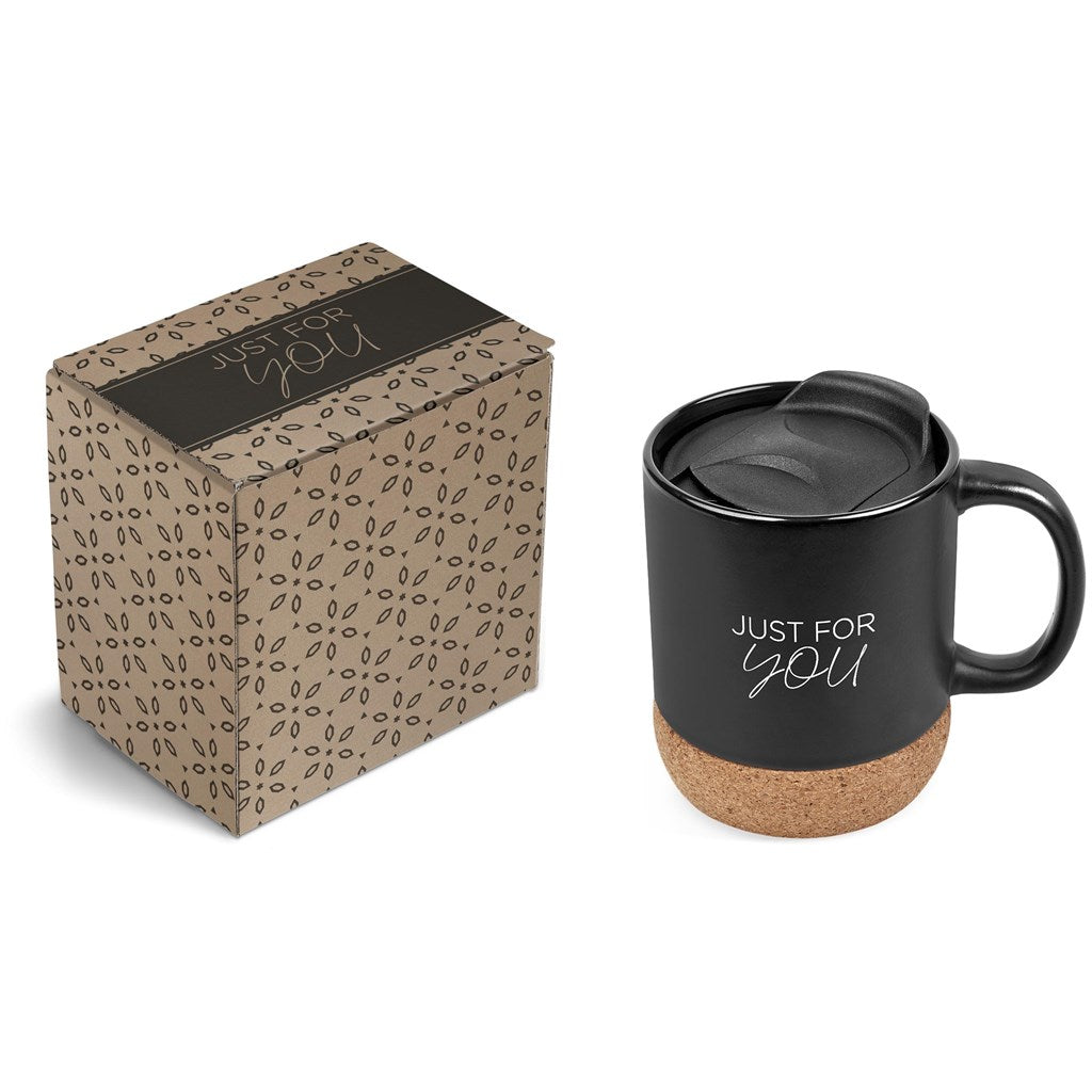 Sienna Mug in Bianca Custom Gift Box BLACK