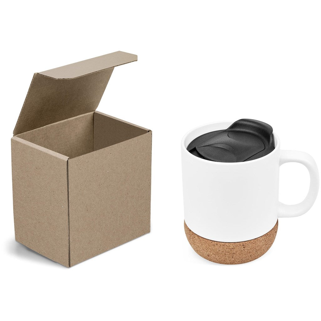 Sienna Mug in Bianca Custom Gift Box SOLID WHITE