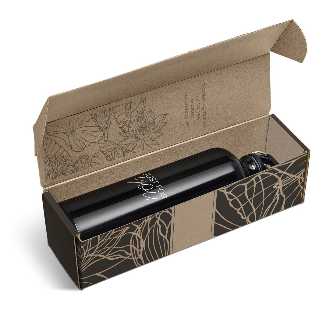 Solano Bottle in Bianca Custom Gift Box BLACK