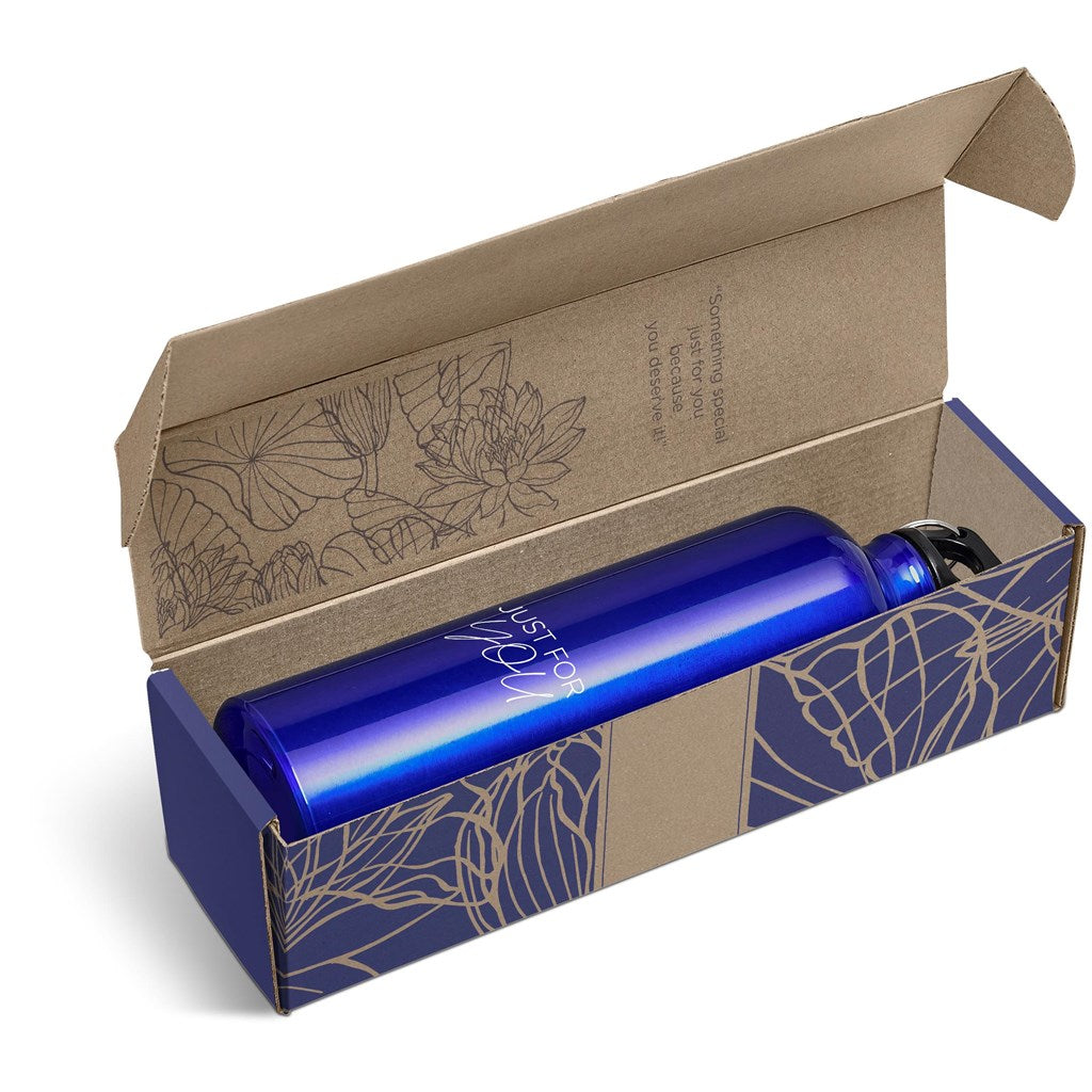 Solano Bottle in Bianca Custom Gift Box BLUE