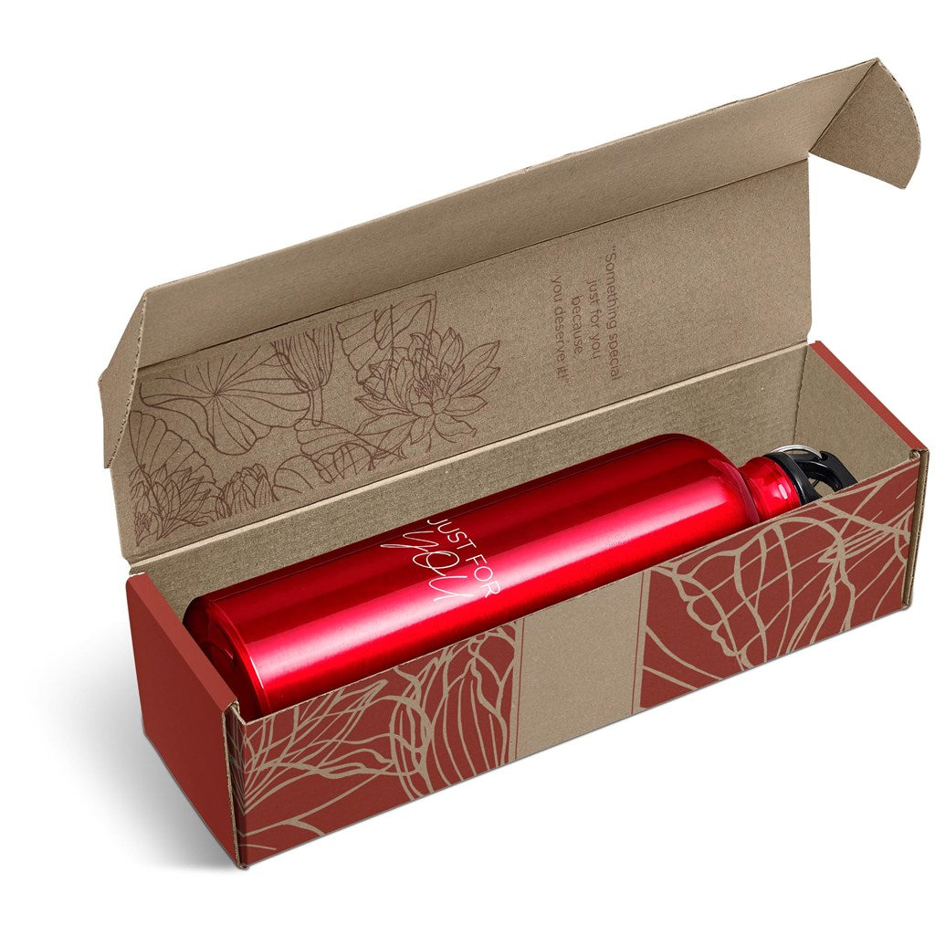 Solano Bottle in Bianca Custom Gift Box RED